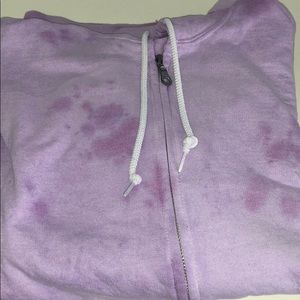 Oversized tie dye sweatshirt